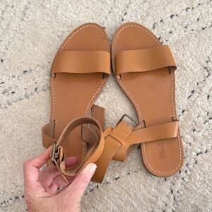 Madewell Brown Leather Sandals